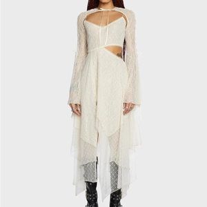 Dolls Kill You’re The Moment Dress & Shrug Set